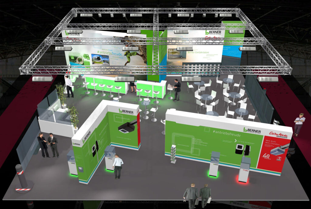 Planung Stand Messe R+T 2024 in Stuttgart