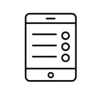 Icon Übersichtliche Menüführung