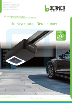 Titelbild Prospekt GA101-405 Berner