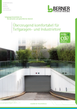 Titelbild Prospekt TG GA505-905 Berner