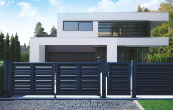 Einfahrtstore aus Aluminium