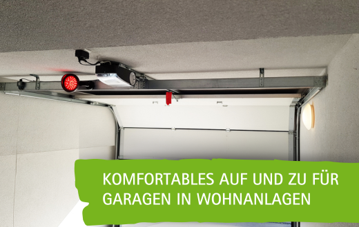 Torantriebe für große Garagenzufahrten