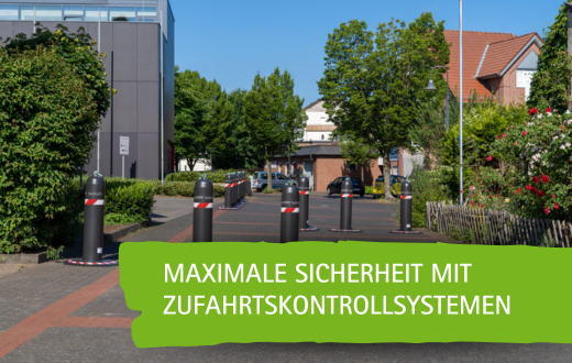 Mobile Fahrzeugsperren für Zufahrtskontrolle
