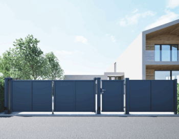 Einfahrtstor Aluminium Serie live Gelon