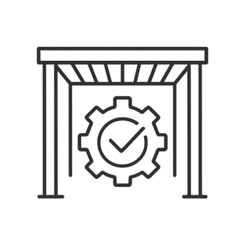 Icon für wartungsfreie Pergola