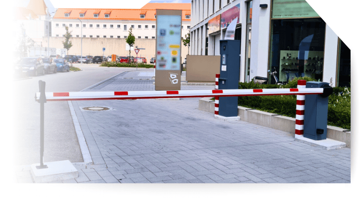 Berner Torschranke im Einsatz